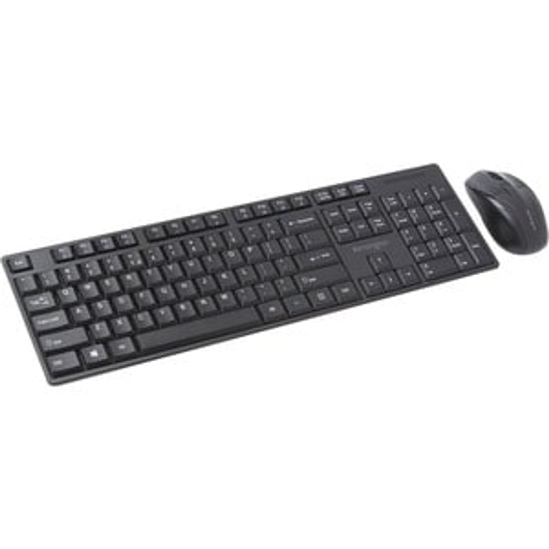 Teclado y mouse Kensington Pro Fit K75235 - USB Inalámbrico RF - USB Inalámbrico RF - Óptico - 1200 dpi - Simétrico - Compatible con Computadora de escritorio, Portátil para Windows 1