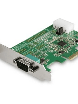 Adaptador Serial con 16950 UART - Perfil bajo Tarjeta enchufable - 1 - PCI Express x1 - PC, Linux - 1 x Número de puertos serie externos