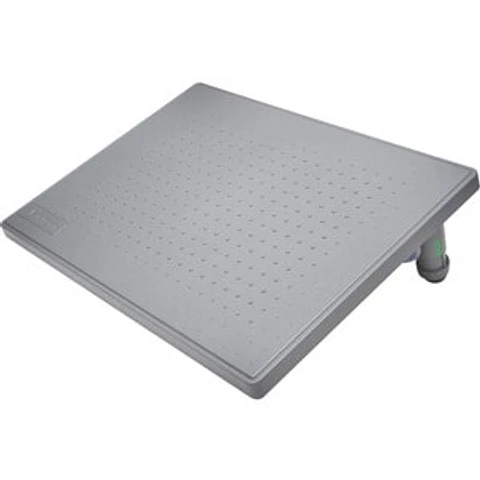 Reposapiés Kensington Solemate - Gris - 20° Inclinable - Material/Tejido