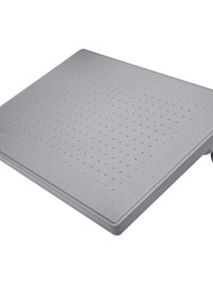 Reposapiés Kensington Solemate - Gris - 20° Inclinable - Material/Tejido