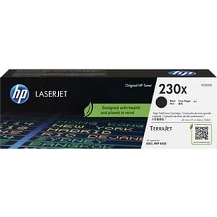Cartucho de tóner HP 230X Alto Rendimiento Láser - Negro - Original