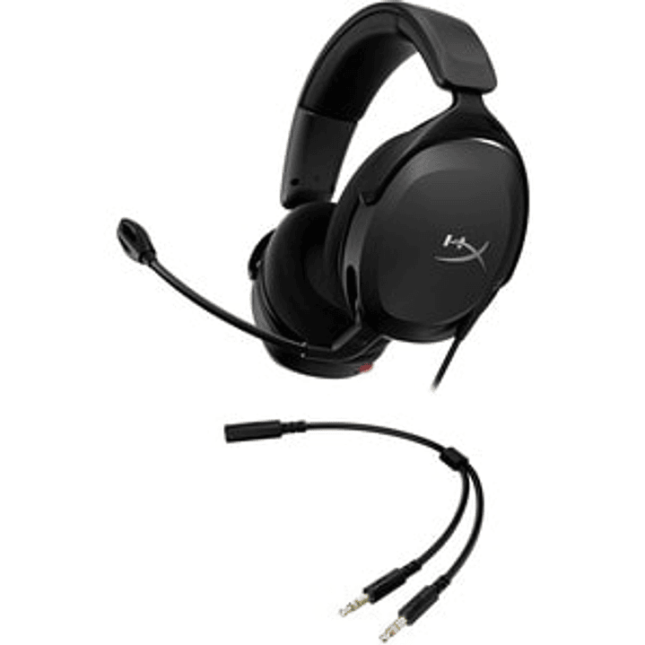 Auriculares de gaming HyperX Cloud Stinger 2 Core Cableado Sobre la cabeza, Sobre la oreja Estéreo - Negro - Binaural - Circumaural - 33Ohm - 200cm Cable 1