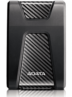 Disco Duro Pórtatil Adata DashDrive Durable HD650 AHD650-1TU31-CBK - 2.5