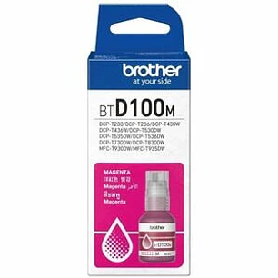 Botella de recarga de tinta Brother BTD100M Magenta