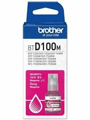 Botella de recarga de tinta Brother BTD100M Magenta