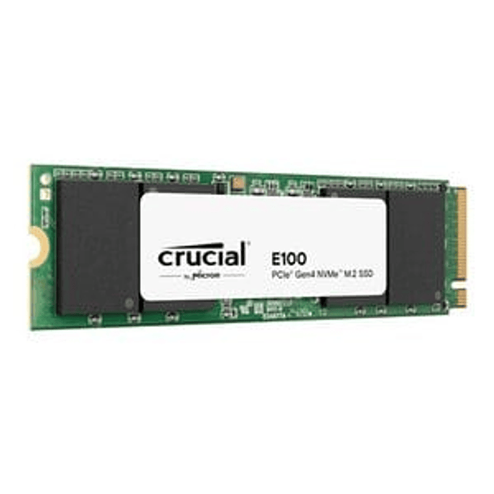 Unidad de estado sólido Crucial E100 - M.2 2280 Interno - 1TB - PCI Express NVMe (PCI Express NVMe 4.0 x4) - Verde 1