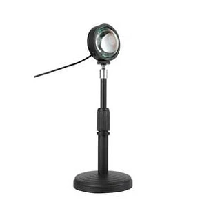 Lampara luz led con los colores del sunset