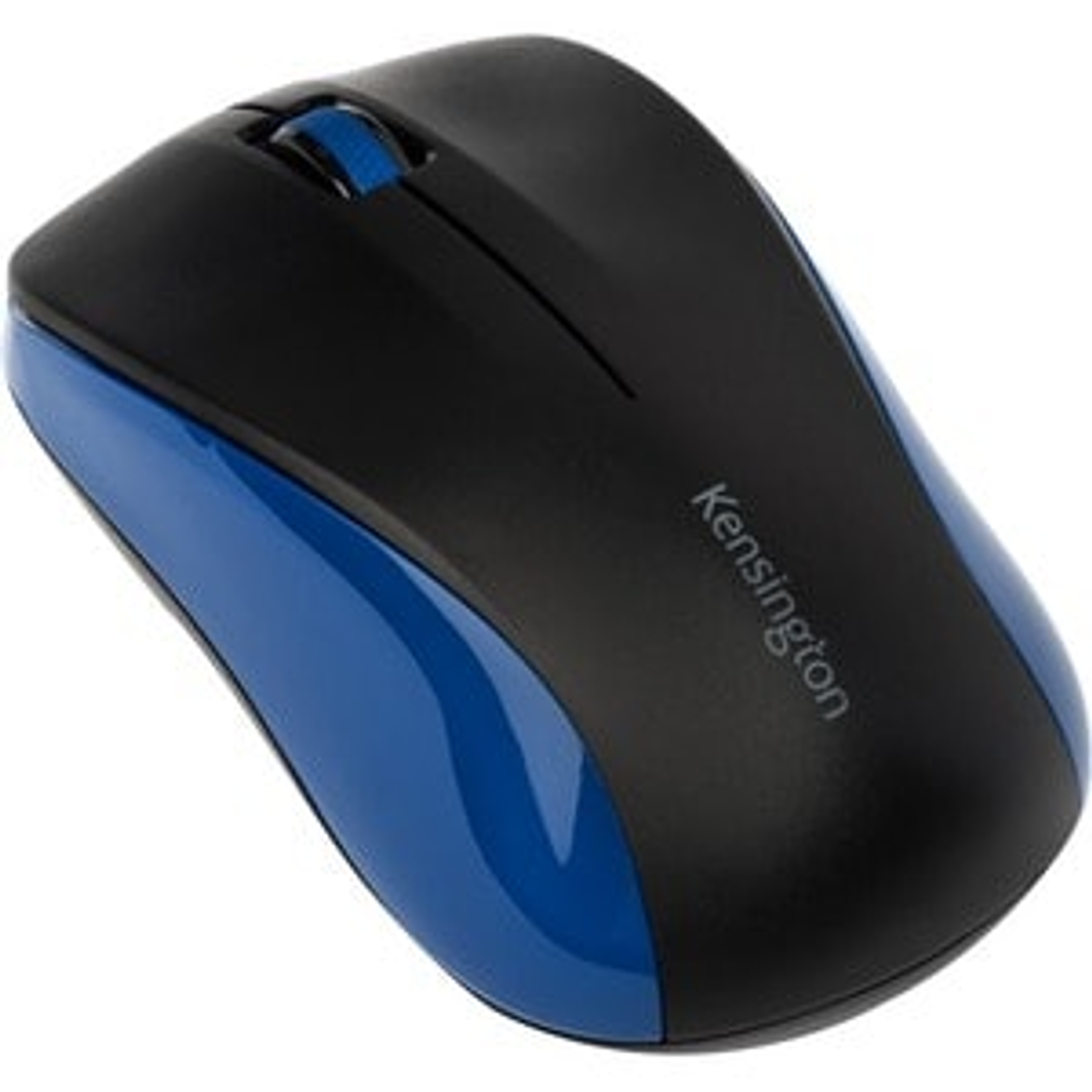 Mouse Kensington ValuMouse - Radiofrecuencia - USB - Óptico - 3 Botón(es) - Negro, Azul - 1 - Inalámbrico - 1000 dpi - Rueda de desplazamiento - Simétrico 1