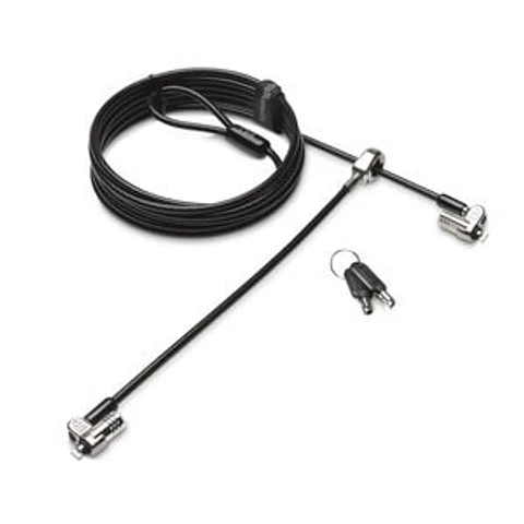 Cable Kensington MicroSaver de Bloqueo Para Portátil - Cierre con llave - Negro - Acero al carbono - Para Portátil