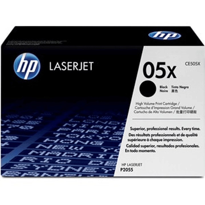 Toner HP 05X Negro 1