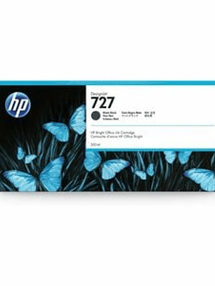 Cartucho de tinta HP 727 (C1Q12A) Inyección de tinta - Negro mate - Original