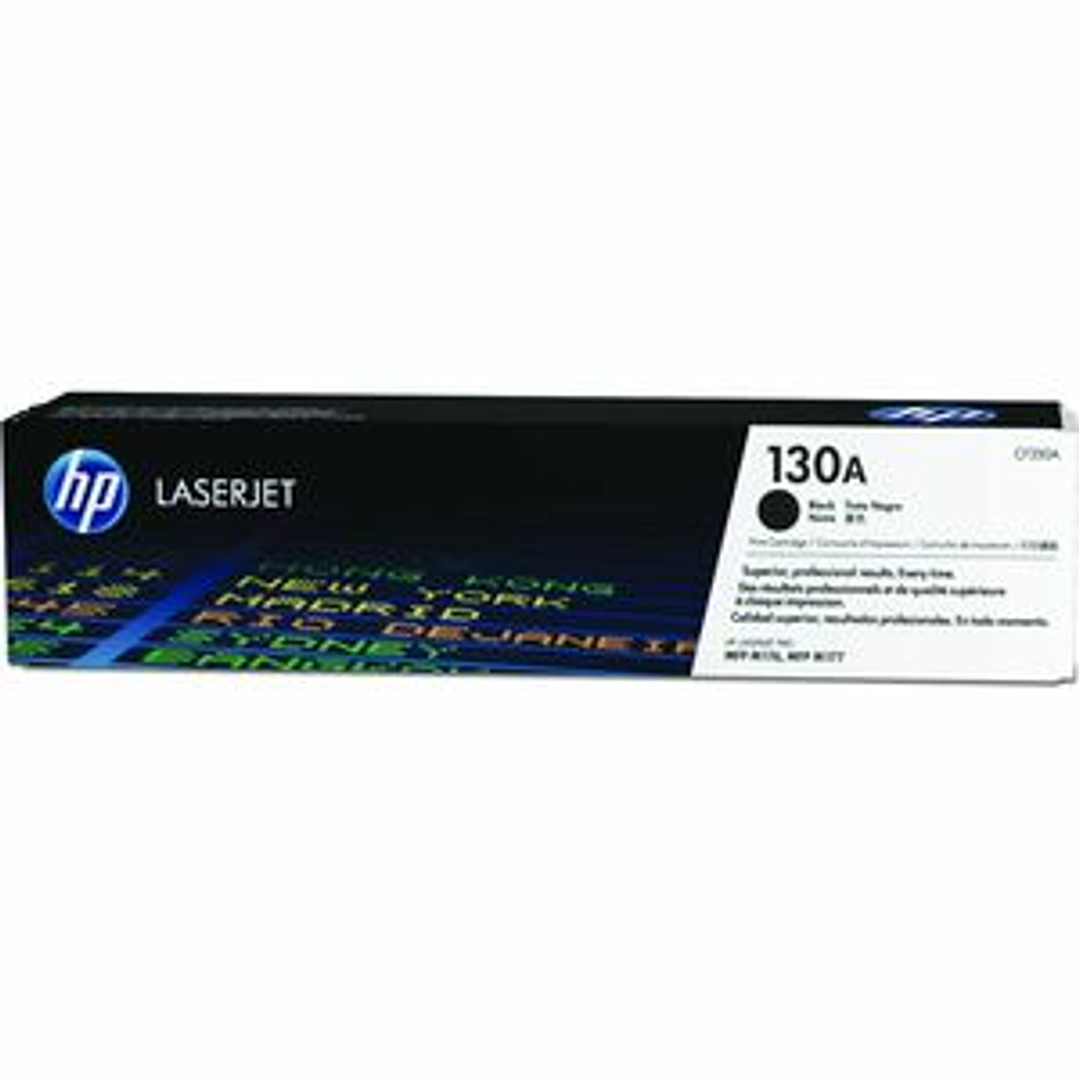 Cartucho de tóner HP 130A Láser - Negro - Original 1