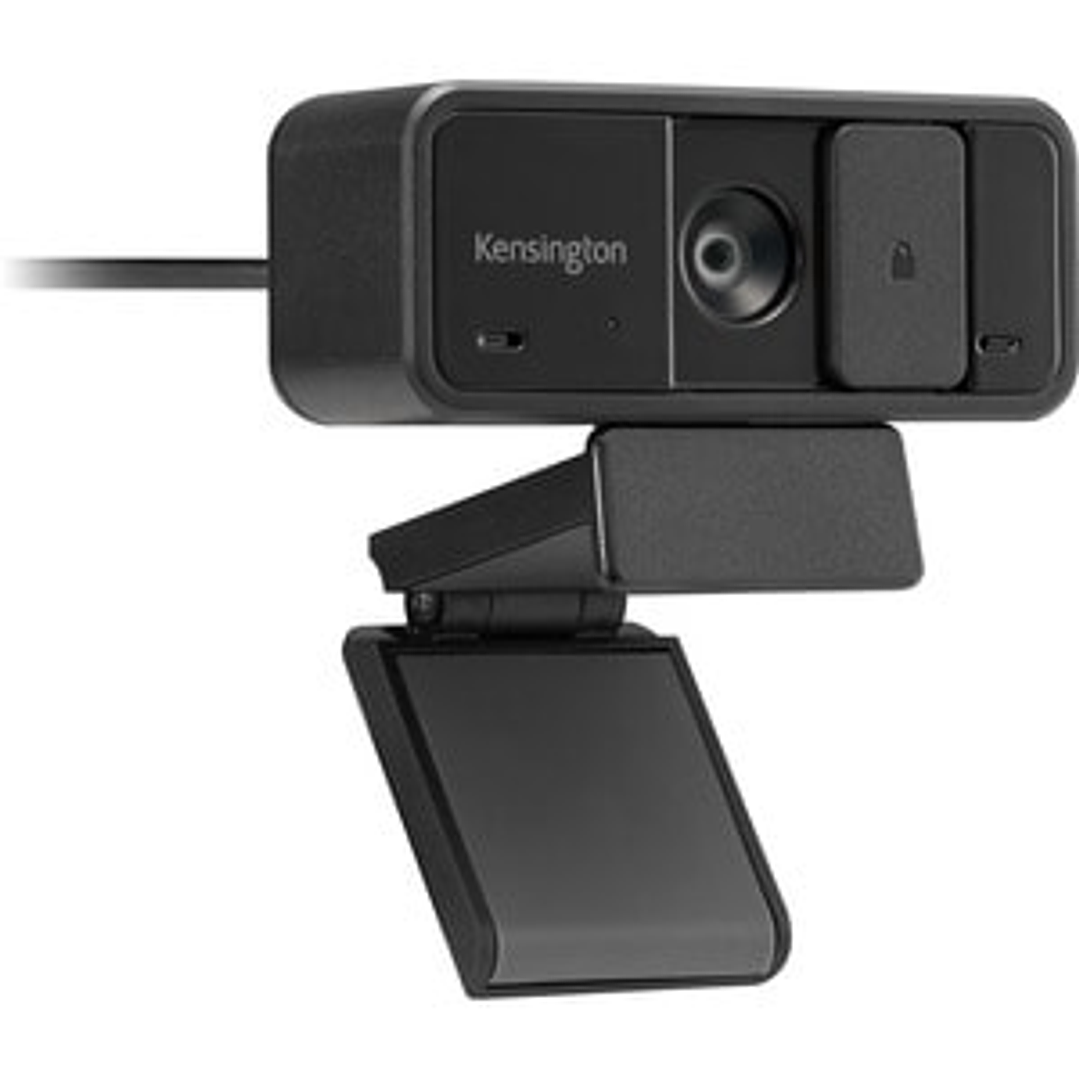Cámara Web Kensington W1050 - 2Megapíxel - 30fps - Negro - USB Tipo A - Al por menor - 1920 x 1080 Vídeo - CMOS Sensor - Foco Estático - 95° Ángulo - 2x Zoom Digital - Micrófono 1