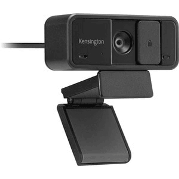 Cámara Web Kensington W1050 - 2Megapíxel - 30fps - Negro - USB Tipo A - Al por menor - 1920 x 1080 Vídeo - CMOS Sensor - Foco Estático - 95° Ángulo - 2x Zoom Digital - Micrófono 1