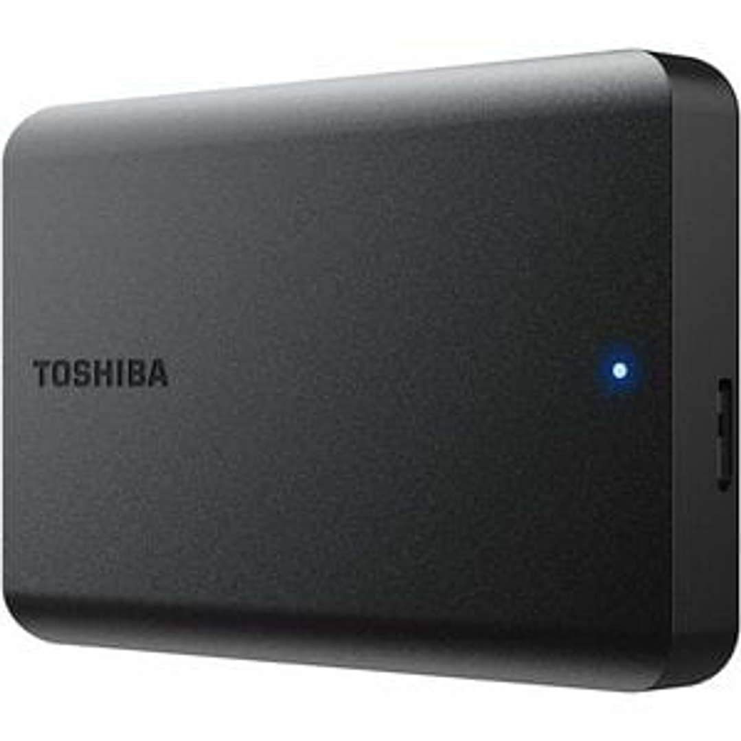 Disco Duro Pórtatil Toshiba Canvio Basics - Externo - 2TB - Negro - USB 3.0 - 1 Solamente 1