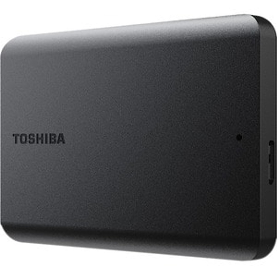 Disco Duro Pórtatil Toshiba Canvio Basics - Externo - 4TB - Negro mate - USB 3.0 - 1Año(s) Garantía 1