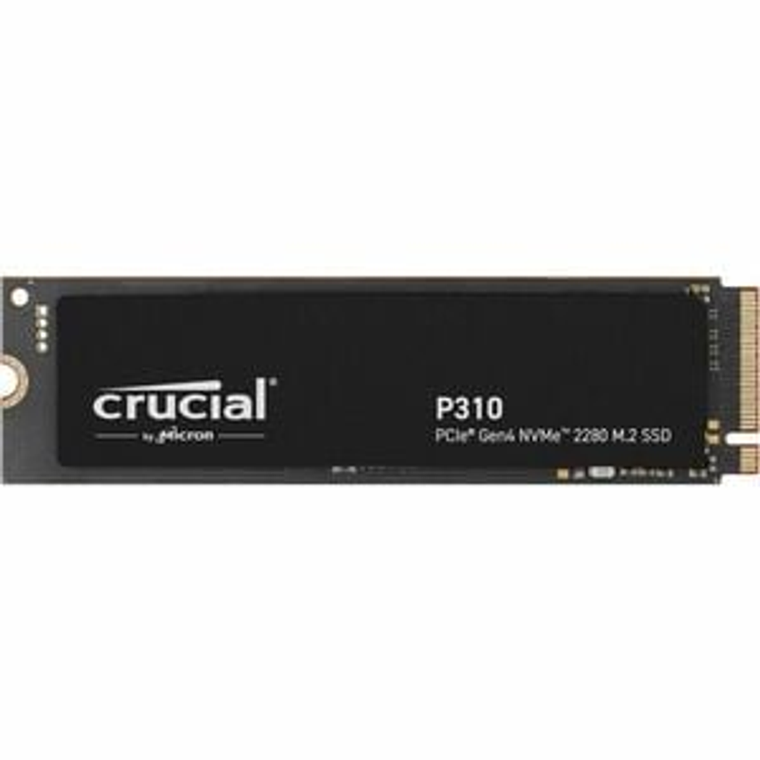 Unidad de estado sólido Crucial P310 - M.2 2280 Interno - 500GB - PCI Express NVMe (PCI Express NVMe 4.0 x4) - Portátil, consola de juegos portátil Dispositivo compatible - 110TB TBW - 1 1
