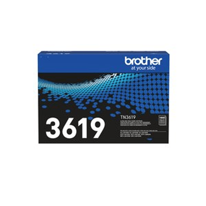 Cartucho de tóner Brother TN3619 Ultra alto Rendimiento Láser - Original 1