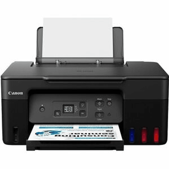 Impresora de inyección de tinta multifunción Canon PIXMA G2170 - Color - Copiadora/Impresora/Escáner - 4800 x 1200 dpi Impresión - Color De Superficie Plana Escáner - 1200 - USB 1