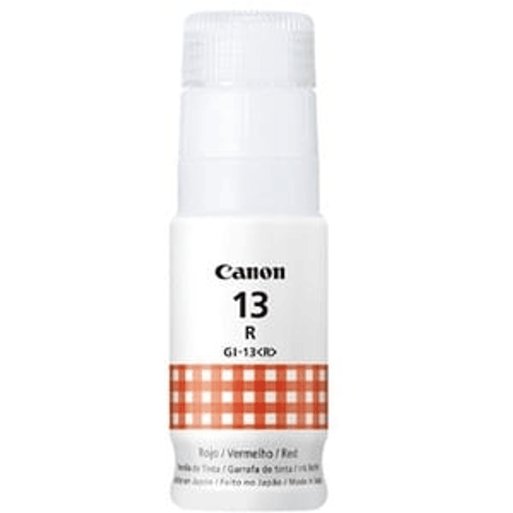 Cartucho de tinta Canon GI-13 Red Inyección de tinta - Rojo - Original - 70 mL 1