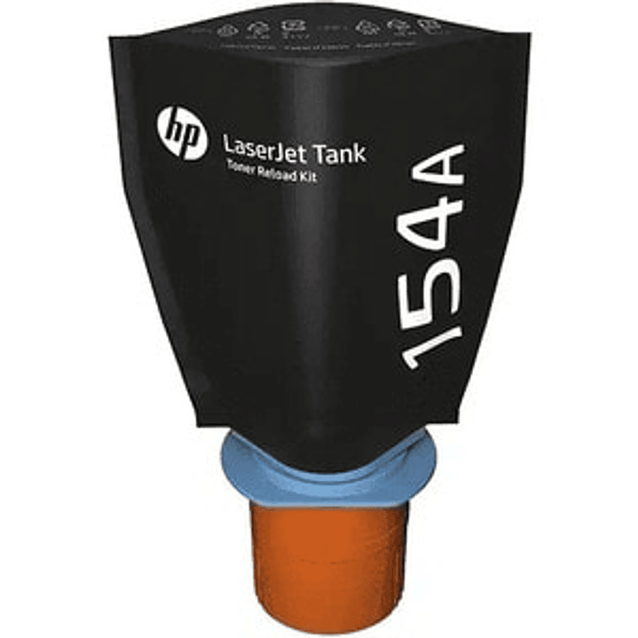 Cartucho de tóner HP 154A Láser - Negro - Original 1