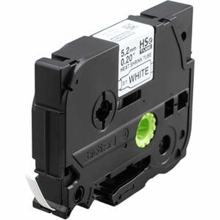 Etiqueta Brother 5.20mm Ancho x 1500mm Longitud - Rectángulo - Transferencia térmica - Negro sobre blanco 1