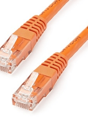 Cable de Red 4,5m Cat6 UTP ETL Naranja C6PATCH15OR 
