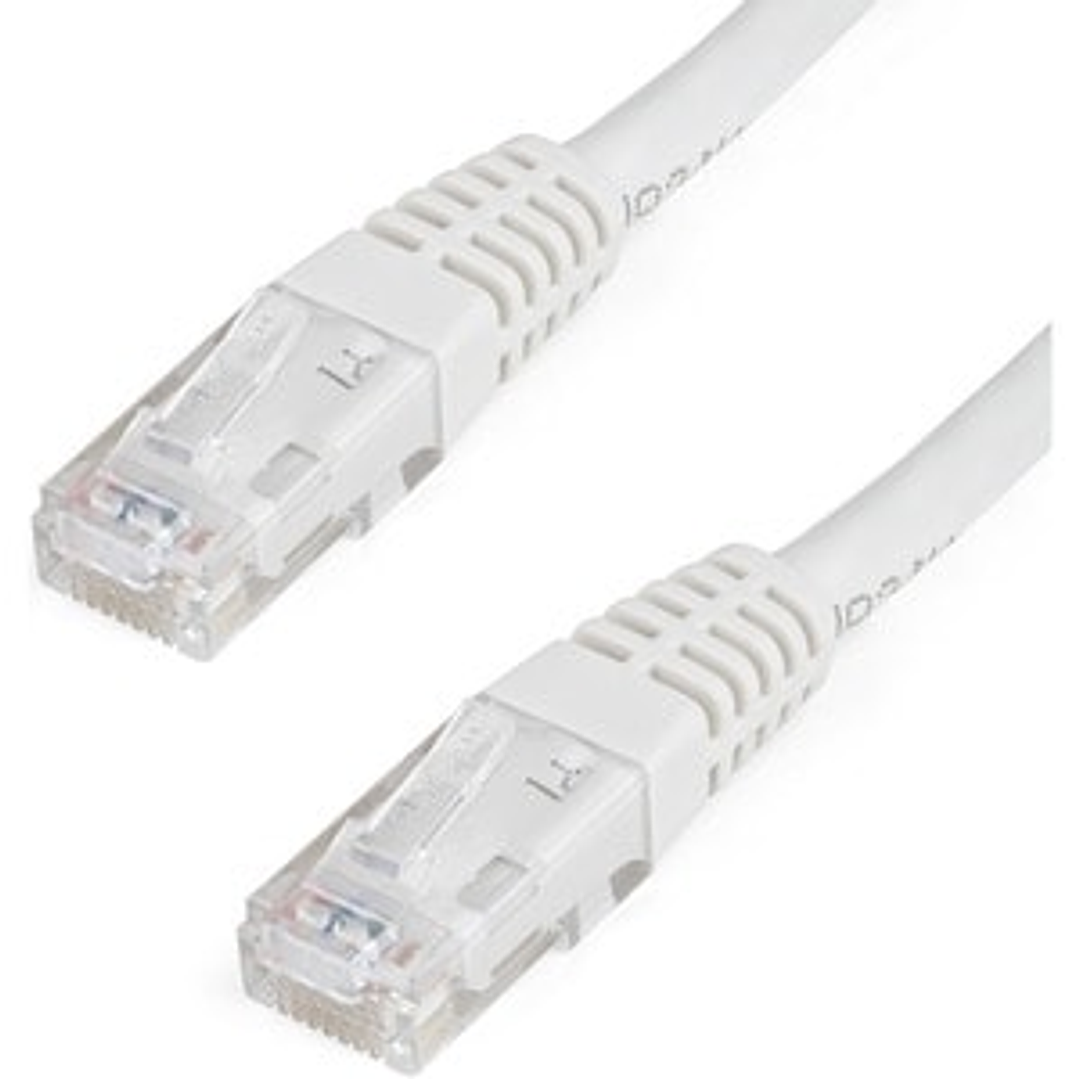 Cable de Red 91cm Cat6 RJ45 ETL Blanco C6PATCH3WH  1