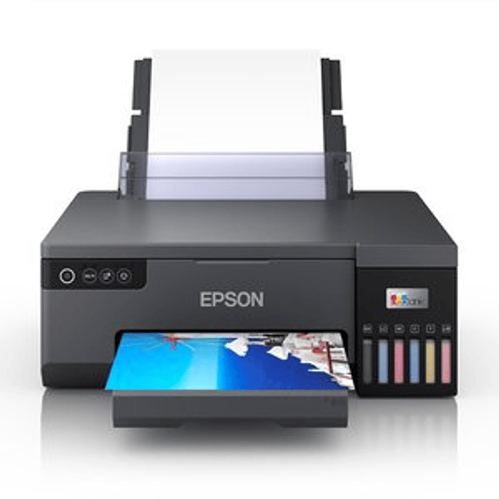 Impresora de tinta Inalámbrico Epson L8050 - Color - 22 ppm Mono/ 22 ppm de impresión en color - 5760 x 1440 dpi Impresión dúplex - 100 Hojas Entrada - LAN inalámbrica 1