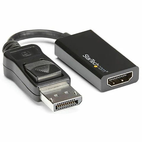Adaptador Conversor DisplayPort a HDMI - 4K 60Hz - Negro