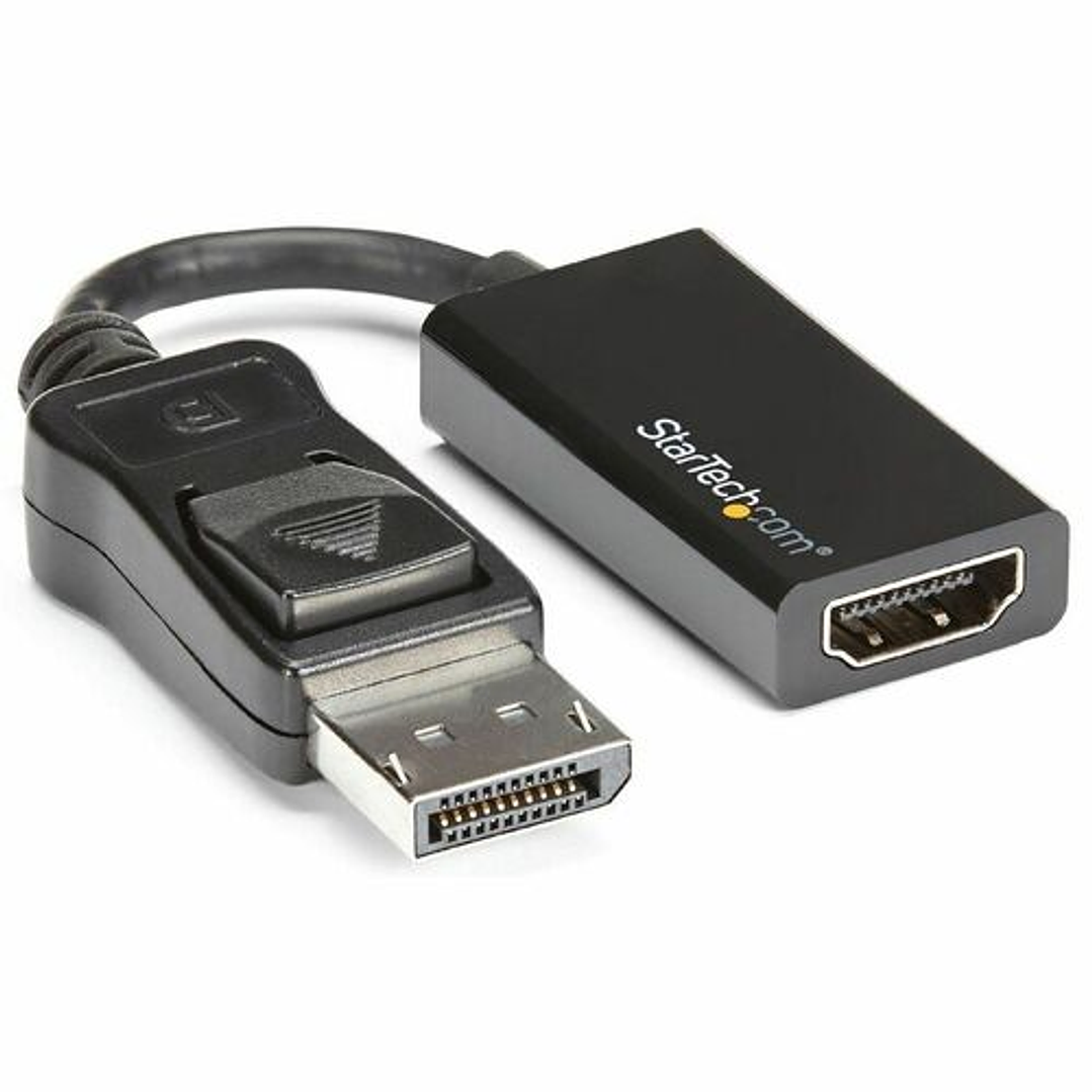 Adaptador Conversor DisplayPort a HDMI - 4K 60Hz - Negro 1