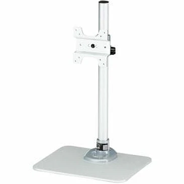 Base de Escritorio para un Monitor - Ajustable - de Acero - Plateado - Hasta 86.4cm (34
