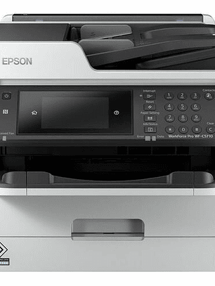 Impresora de inyección de tinta multifunción Epson WorkForce Pro WF-C5810 Con cable e inalámbrico - Color - Copiadora/Fax/Impresora/Escáner
