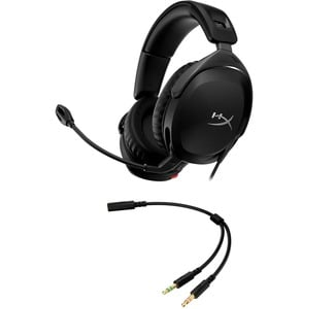 Auriculares de gaming HyperX Cloud Stinger 2 Cableado Sobre la cabeza Estéreo - Negro - Binaural - Circumaural - 32Ohm - 10Hz a 28kHz 1