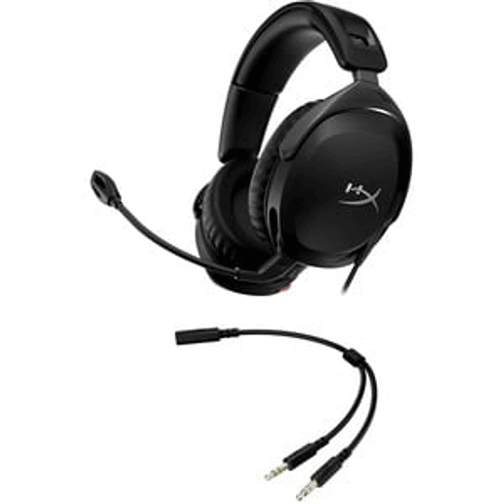 Auriculares de gaming HyperX Cloud Stinger 2 Cableado Sobre la cabeza Estéreo - Negro - Binaural - Circumaural - 32Ohm - 10Hz a 28kHz 1