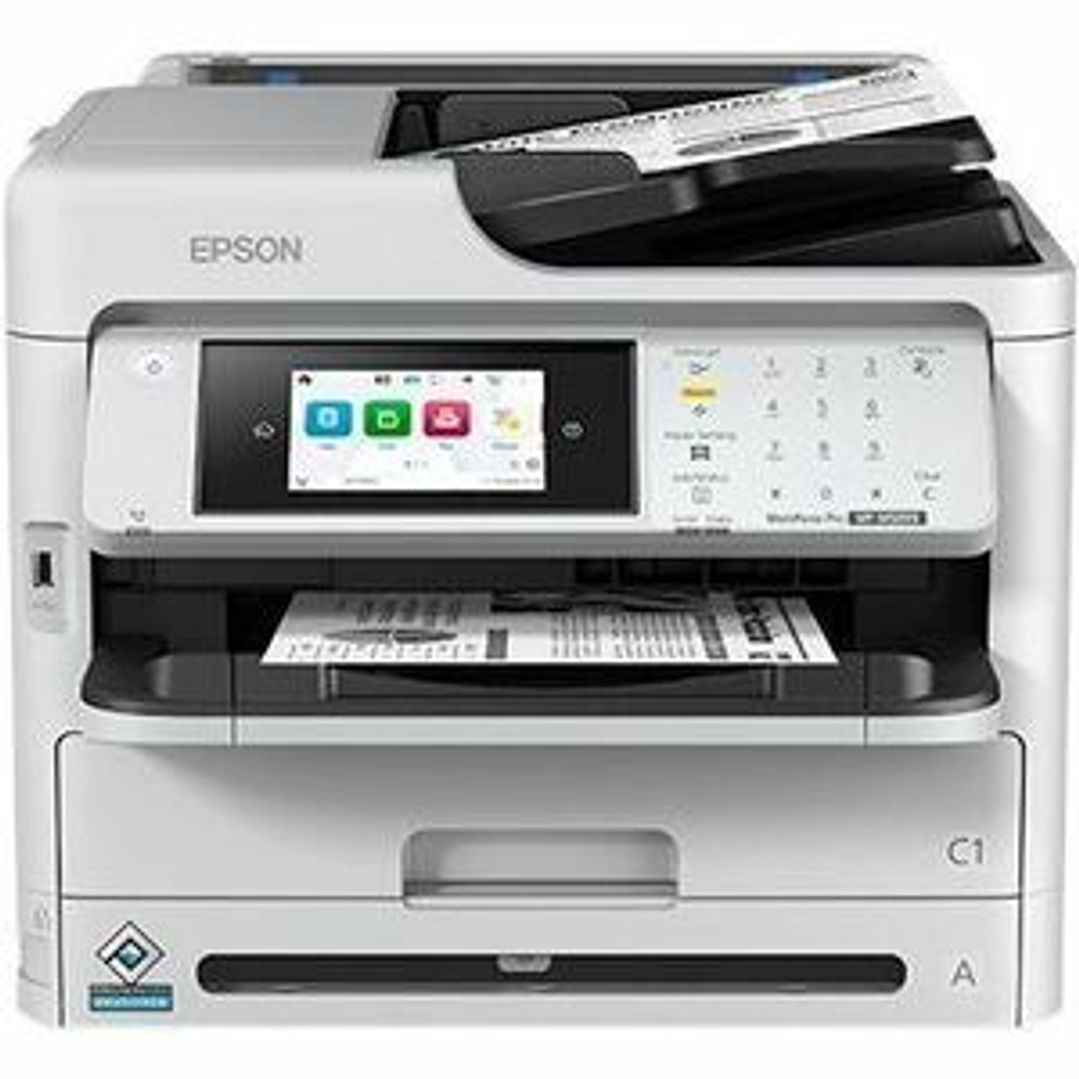 Impresora de inyección de tinta multifunción Epson WorkForce Pro WF-M5899 - Monocromo - Copiadora/Fax/Impresora/Escáner - Dúplex 1