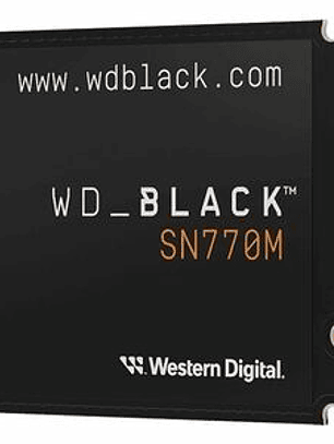 Unidad de estado sólido WD Black SN770M WDS100T3X0G - M.2 2230 Interno - 1TB - PCI Express NVMe (PCI Express NVMe 4.0 x4)