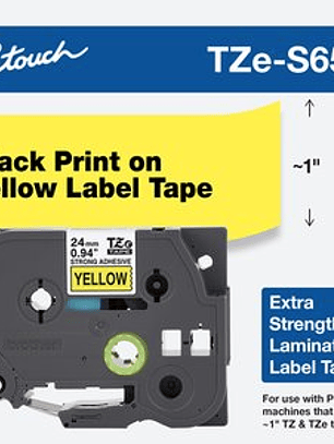 Cinta TZE-S651 amarillo