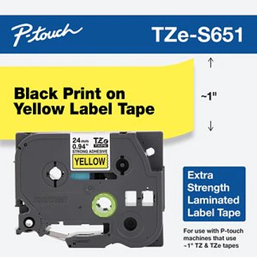 Cinta TZE-S651 amarillo 1