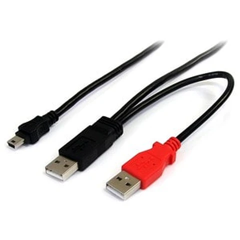 Cable USB A a Mini USB B StarTech 1.83m USB2HABMY6
