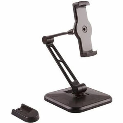 Soporte de escritorio o mural para Tableta, iPad Pro, Smartphone - Negro - 1 Pantalla(s) admitidas - 11.9cm a 32.8cm (12.9") para pantalla plana