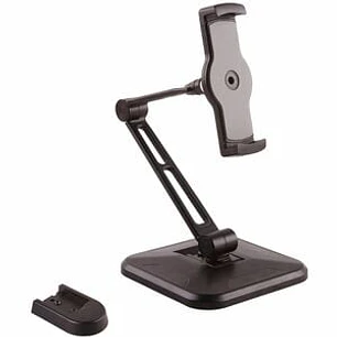 Soporte de escritorio o mural para Tableta, iPad Pro, Smartphone - Negro - 1 Pantalla(s) admitidas - 11.9cm a 32.8cm (12.9