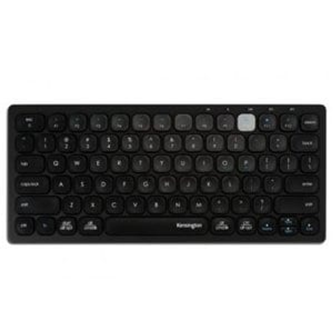 Teclado Inalámbrico Kensington dual K75502ES Conectividad - USB Interfaz - Español - Negro Bluetooth - 5 - 10m - 2.40GHz - Multimedia Tecla(s) 1