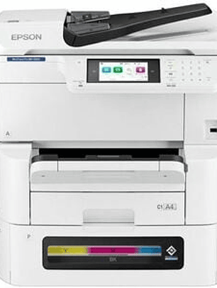Impresora de inyección de tinta multifunción Epson WorkForce Pro EM-C8100 Con cable e inalámbrico - Color - Copiadora/Fax/Impresora/Escáner