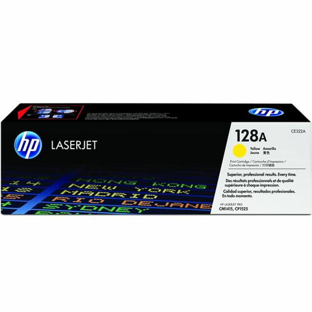 Toner HP 128A Amarillo 1