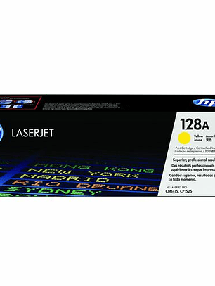 Toner HP 128A Amarillo