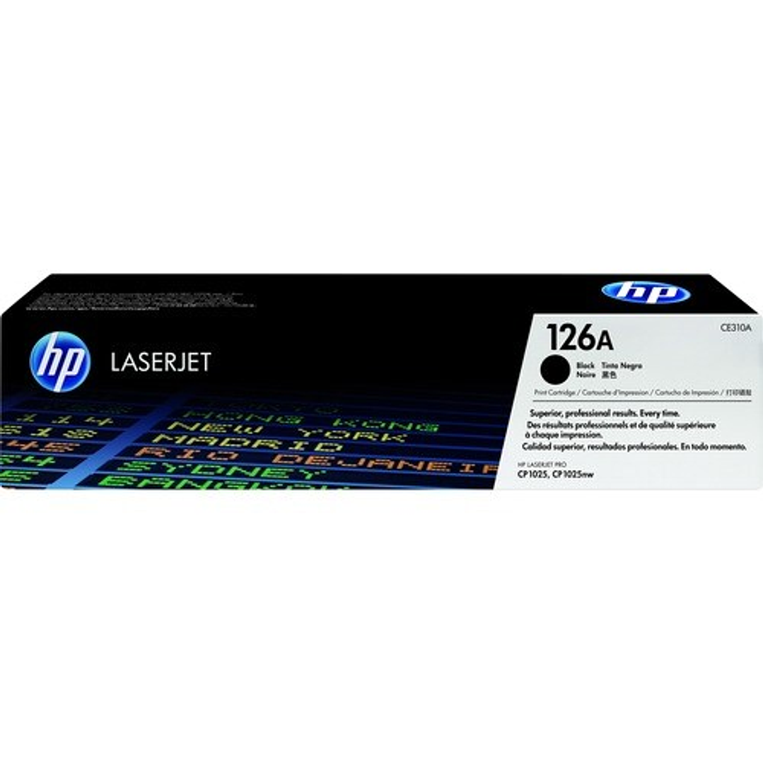 Toner HP 126A  negro 1
