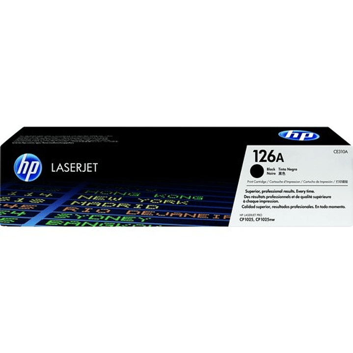 Toner HP 126A  negro 1