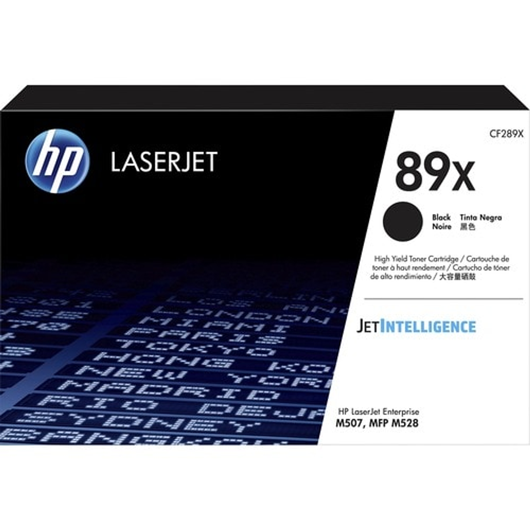 Toner HP 89X Negro 1