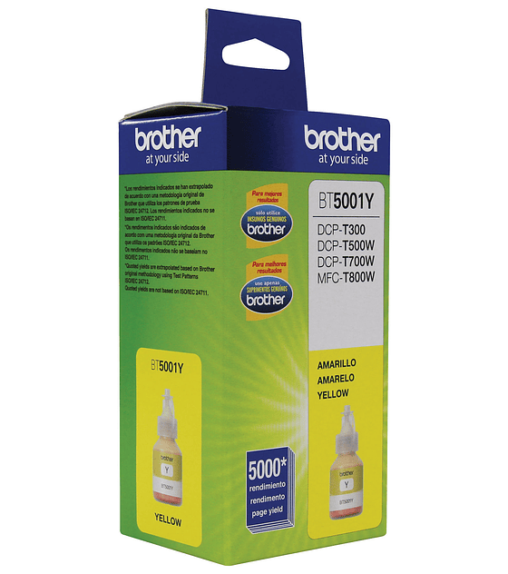 Cartucho de tinta Brother Amarillo BT5001Y